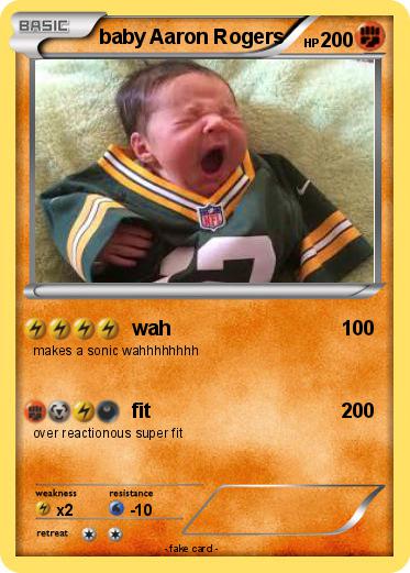 Pokemon baby Aaron Rogers
