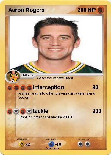 Pokemon Aaron Rogers
