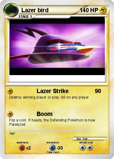 Pokemon Lazer bird