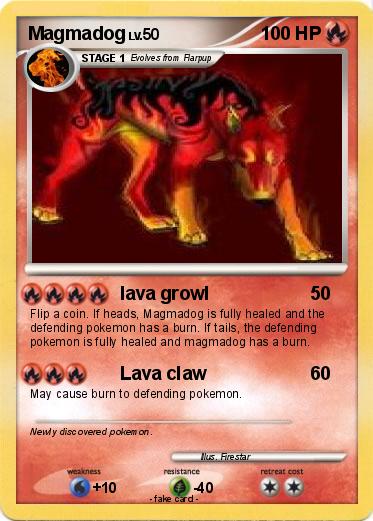 Pokemon Magmadog