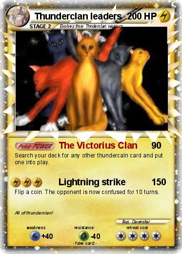 Pokemon Thunderclan leaders
