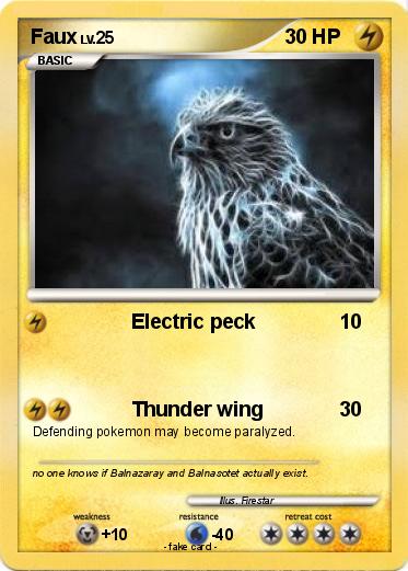 Pokemon Faux