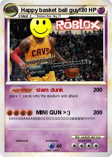 Pokemon Happy basket ball guy