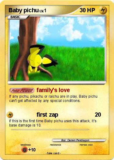 Pokemon Baby pichu