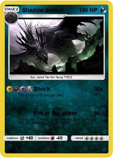 Pokemon Shadow demon