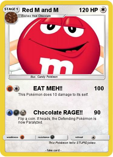 Pokemon Red M and M