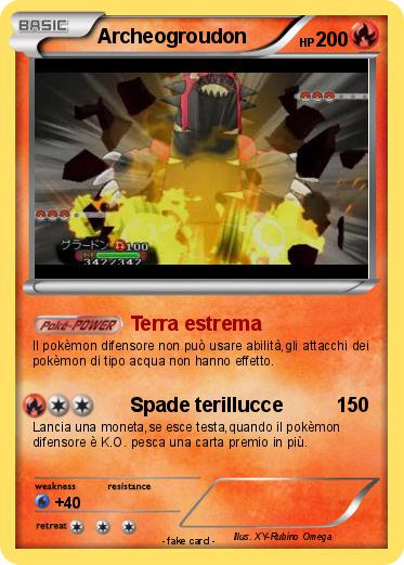 Pokemon Archeogroudon