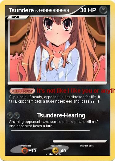 Pokemon Tsundere