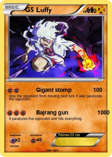 Pokemon G5 Luffy                  69