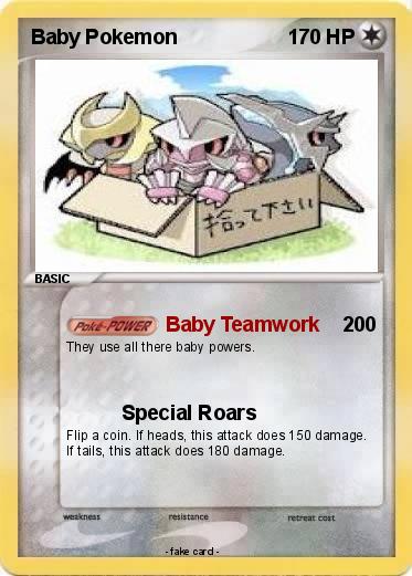 Pokemon Baby Pokemon