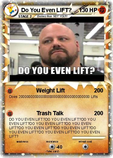Pokemon Do You Even LIFT?