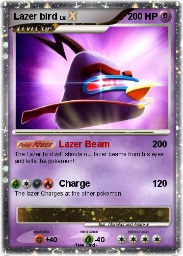 Pokemon Lazer bird