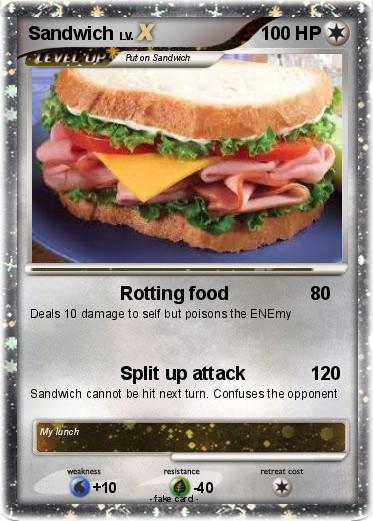 Pokemon Sandwich