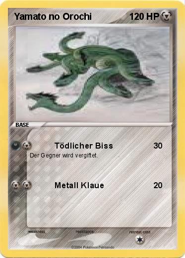 Pokemon Yamato no Orochi
