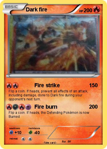 Pokemon Dark fire