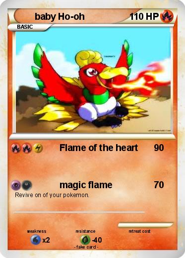 Pokemon baby Ho-oh