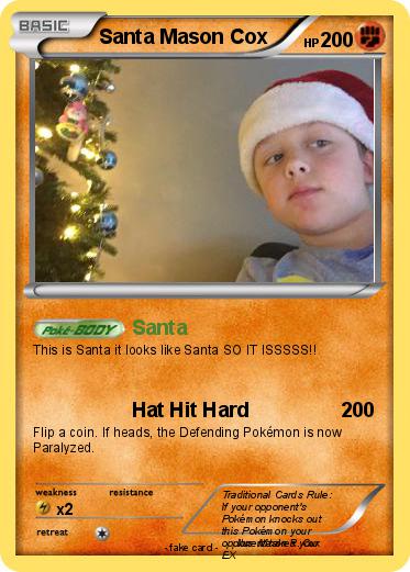 Pokemon Santa Mason Cox