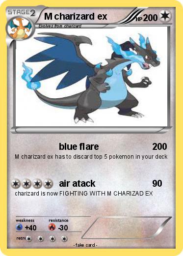 Pokemon M charizard ex