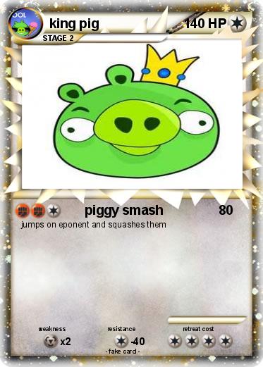 Pokemon king pig