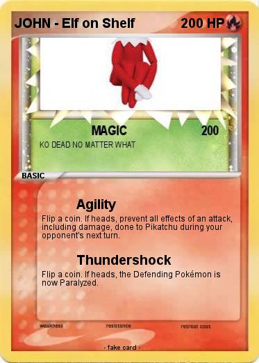 Pokemon JOHN - Elf on Shelf