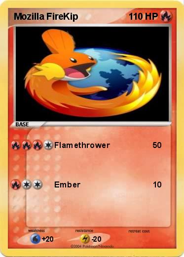 Pokemon Mozilla FireKip