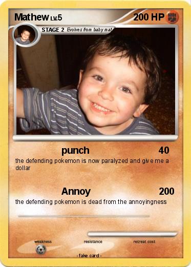 Pokemon Mathew