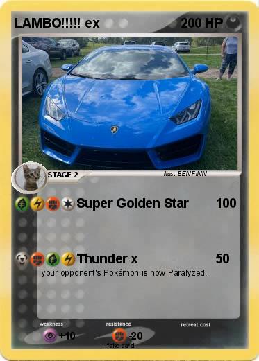 Pokemon LAMBO!!!!! ex