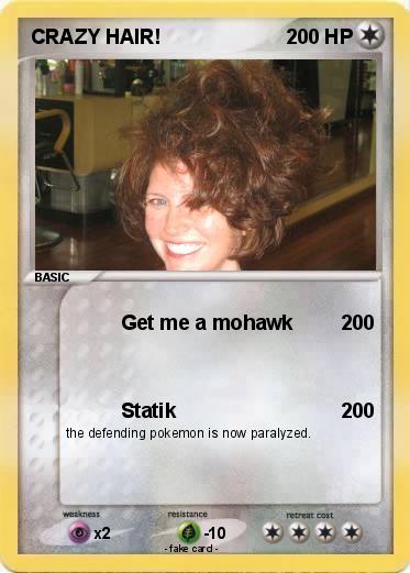 Pokemon CRAZY HAIR!
