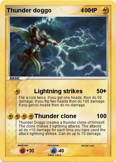 Pokemon Thunder doggo                       0