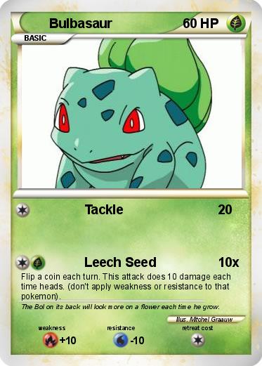 Pokemon Bulbasaur
