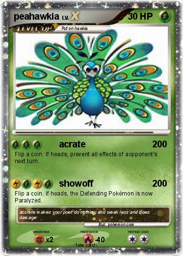 Pokemon peahawkia
