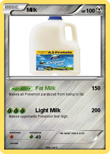 Pokemon Milk