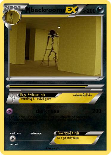 Pokemon backrooms