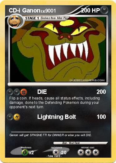 Pokemon CD-i Ganon