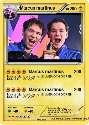 Pokemon Marcus martinus