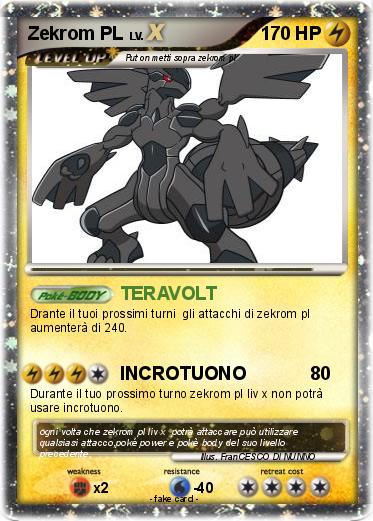 Pokemon Zekrom PL