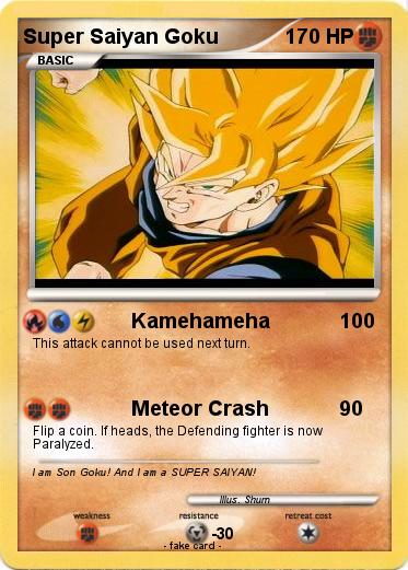 Pokemon Super Saiyan Goku