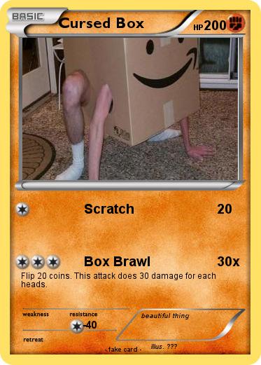 Pokemon Cursed Box