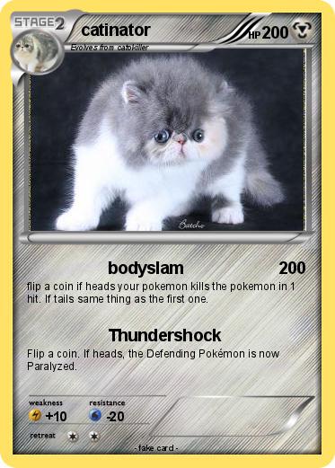 Pokemon catinator
