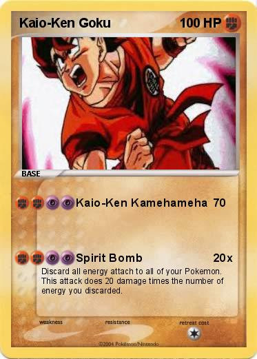 Pokemon Kaio-Ken Goku