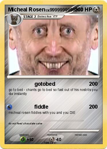 Pokemon Micheal Rosen