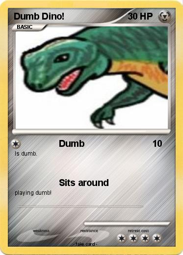 Pokemon Dumb Dino!
