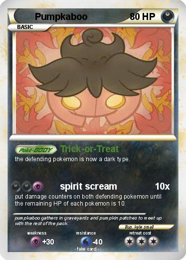 Pokemon Pumpkaboo