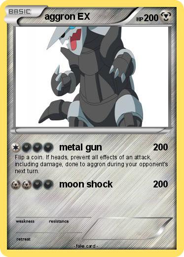 Pokemon aggron EX