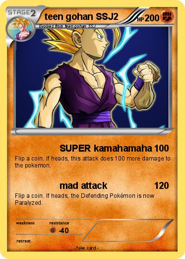 Pokemon teen gohan SSJ2