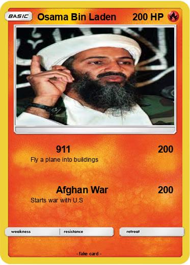 Pokemon Osama Bin Laden