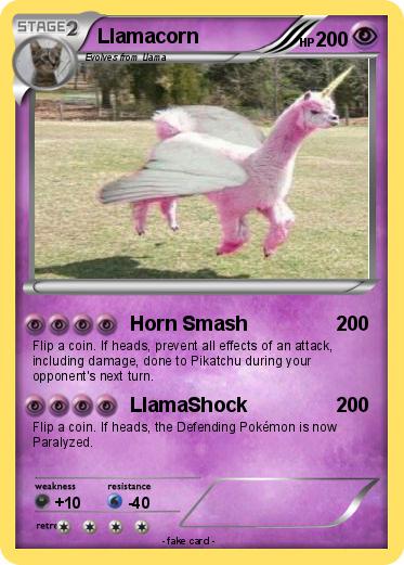 Pokemon Llamacorn