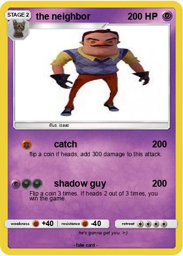 Pokemon the neighbor