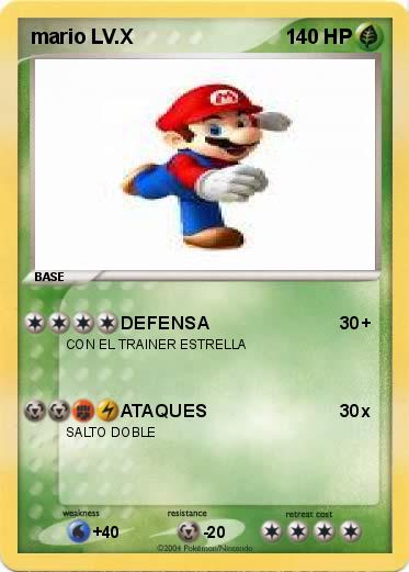 Pokemon mario LV.X