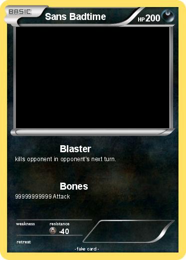 Pokemon Sans Badtime